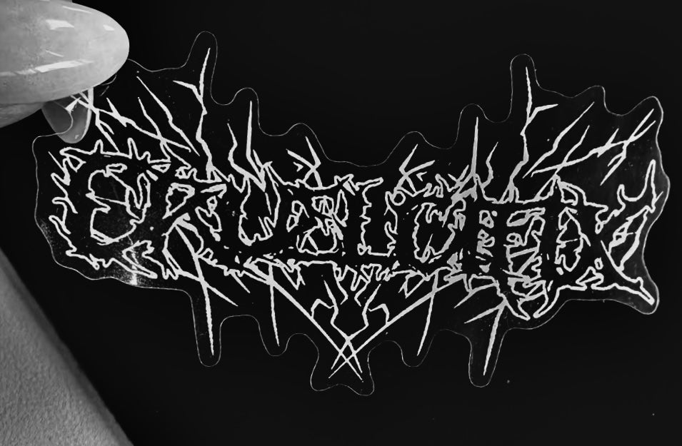 3 IN CRUELCIFIX STICKERS